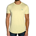 Short Sleeve T-Shirt V1 // Pastel Yellow (L)