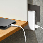 30W Ultra-thin Wall Charger // White