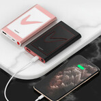 Power Go // 10,000mAh PD Power Bank // Rose Gold