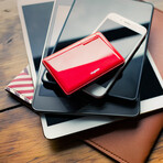 30W Ultra-thin Wall Charger // Red