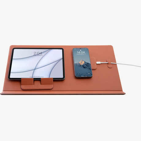 Smart Desk Mat Full Kit // Sienna Brown