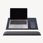 Smart Desk Mat Full Kit // Oxford Blue