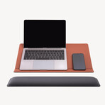 Smart Desk Mat Full Kit // Sienna Brown