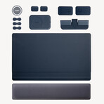 Smart Desk Mat Full Kit // Oxford Blue