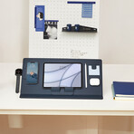 Smart Desk Mat Full Kit // Oxford Blue