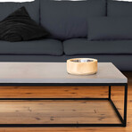 Perspective // Rectangular Coffee Table // Black Edition