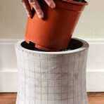 Urban Garden // Nuclear Plant Flower Pot (Small)