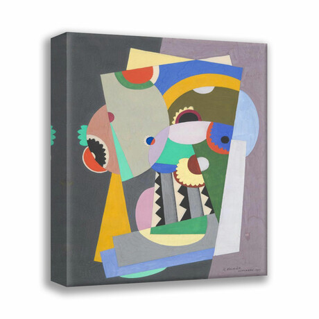 Composition 1923 // Georges Valmier (18"H x 15"W x 2"D)