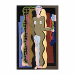 Nude with a Flower 1928 // Georges Valmier (18"H x 15"W x 2"D)