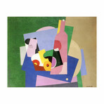 Still Life with Bottle 1923 // Georges Valmier (18"H x 15"W x 2"D)