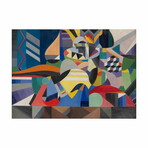 Lady In Abstract ca. 1921 // Jay Van Everen (15"H x 18"W x 2"D)