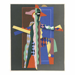 Decors and Colors Collection Pl.13 1930 // Georges Valmier (18"H x 15"W x 2"D)