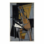 The Violin 1916 // Juan Gris (18"H x 15"W x 2"D)