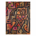 Forest Witches 1938 // Paul Klee (18"H x 15"W x 2"D)