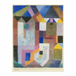 Colorful Architecture 1917 // Paul Klee (18"H x 15"W x 2"D)