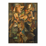 Man and Woman 1915 // Antonin Prochazka (18"H x 15"W x 2"D)