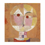 Senecio Soon to Be Aged 1922 // Paul Klee (16"H x 16"W x 2"D)