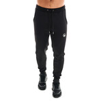 Leo Jogger // White + Black (M)