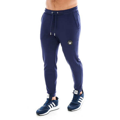 Eli Solid Jogger // Navy (XS)