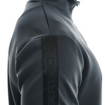 Parker Solid Mock Neck Jacket // Gray (XS)