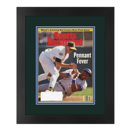 Walt Weiss + Dave Winfield // Matted + Framed Sports Illustrated Magazine // October 19, 1992 Issue