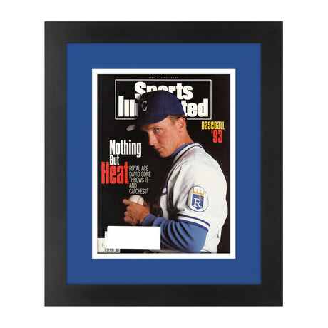 David Cone // Matted + Framed Sports Illustrated Magazine // April 5, 1993 Issue