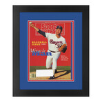 Nolan Ryan // Matted + Framed Sports Illustrated Magazine // April 15, 1991 Issue