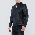 Cristian Leather Jacket // Black (S)