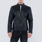 Cristian Leather Jacket // Black (3XL)