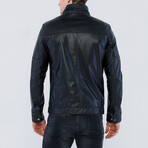 George Leather Jacket // Black (S)