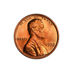 1972 Lincoln Memorial Cent Double Die Obverse // PCGS Certified MS66RD // Deluxe Collector's Pouch
