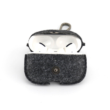 Wool Felt AirPods Pro Case with Clip