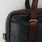 Business Leather Bag // Black