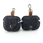 Wool Felt AirPods 3 Case with Clip