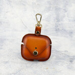 Leather Apple Airpod 3 Case Cover // Brown / CowHide Leather