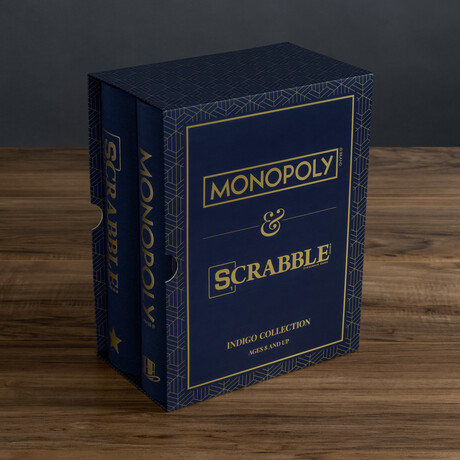 Indigo Collection 2-Pack: Monopoly & Scrabble