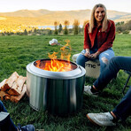 Smokeless Outdoor Fire Pit (Large)