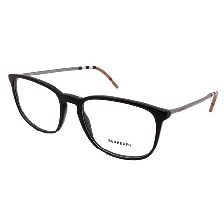 Burberry // Men's BE2282-3001 Rectangular Optical Frames // Black