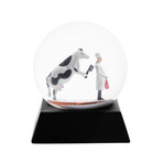 Mad Cow Snow Globe