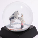 Mad Cow Snow Globe