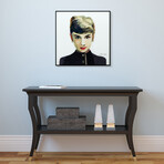 Homage // Alex Zeng // Anodized Aluminum Black Frame (Audrey Hepburn)