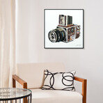 Photography // Anodized Aluminum Black Frame (Antique Projector)