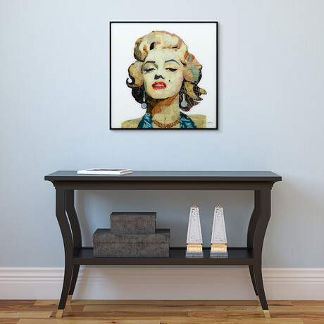 Homage // Alex Zeng // Anodized Aluminum Black Frame (Marilyn)