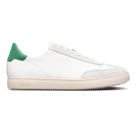 Deane Shoe // White + Pine Green (US: 5)