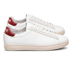 Bradley California Shoe // White + Red Dahlia + Vanilla (US: 8.5)