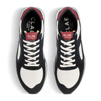 Edson Shoe // Black + Red + Ochre (US: 6.5)