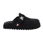 Roller Coaster Buckle Strap Clog Shoe // Black (US: 8)