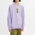 BRICKTOWN x SONIC THE HEDGEHOG // Totem Sweatshirt Violet // Violet (X-Small)