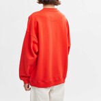 BRICKTOWN x SONIC THE HEDGEHOG // Sonic Jumping Sweatshirt // Red (X-Small)