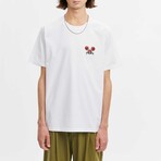 BRICKTOWN x SONIC THE HEDGEHOG // Crabmeat T-Shirt // White (X-Small)